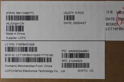 Lenovo MECH_ASM FRU KBD CCV NOR (PMX) UK BK 5M11N99775
