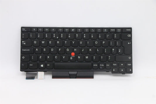 Lenovo ThinkPad L13 2 X13 Keyboard UK Europe Black 5N20V43025