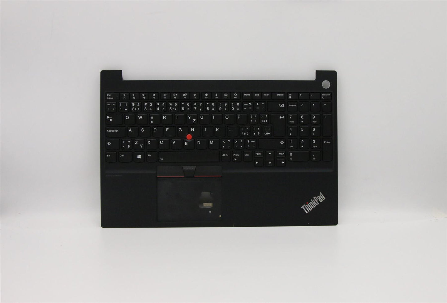 Lenovo ThinkPad E15 Keyboard Palmrest Top Cover Czech Black Backlit 5M10V16911