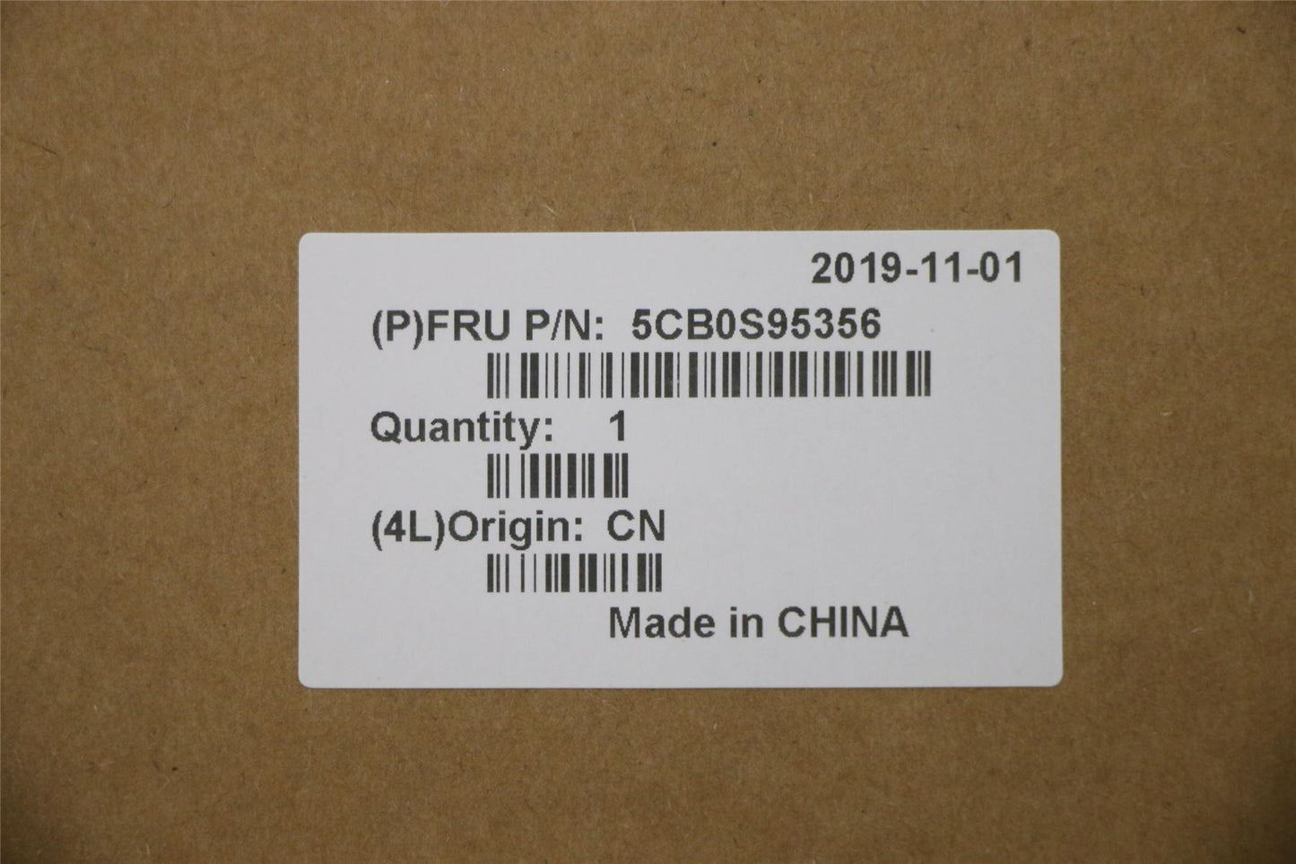 Lenovo ThinkPad L13 Bottom Base Lower Chassis Cover Black 5CB0S95356