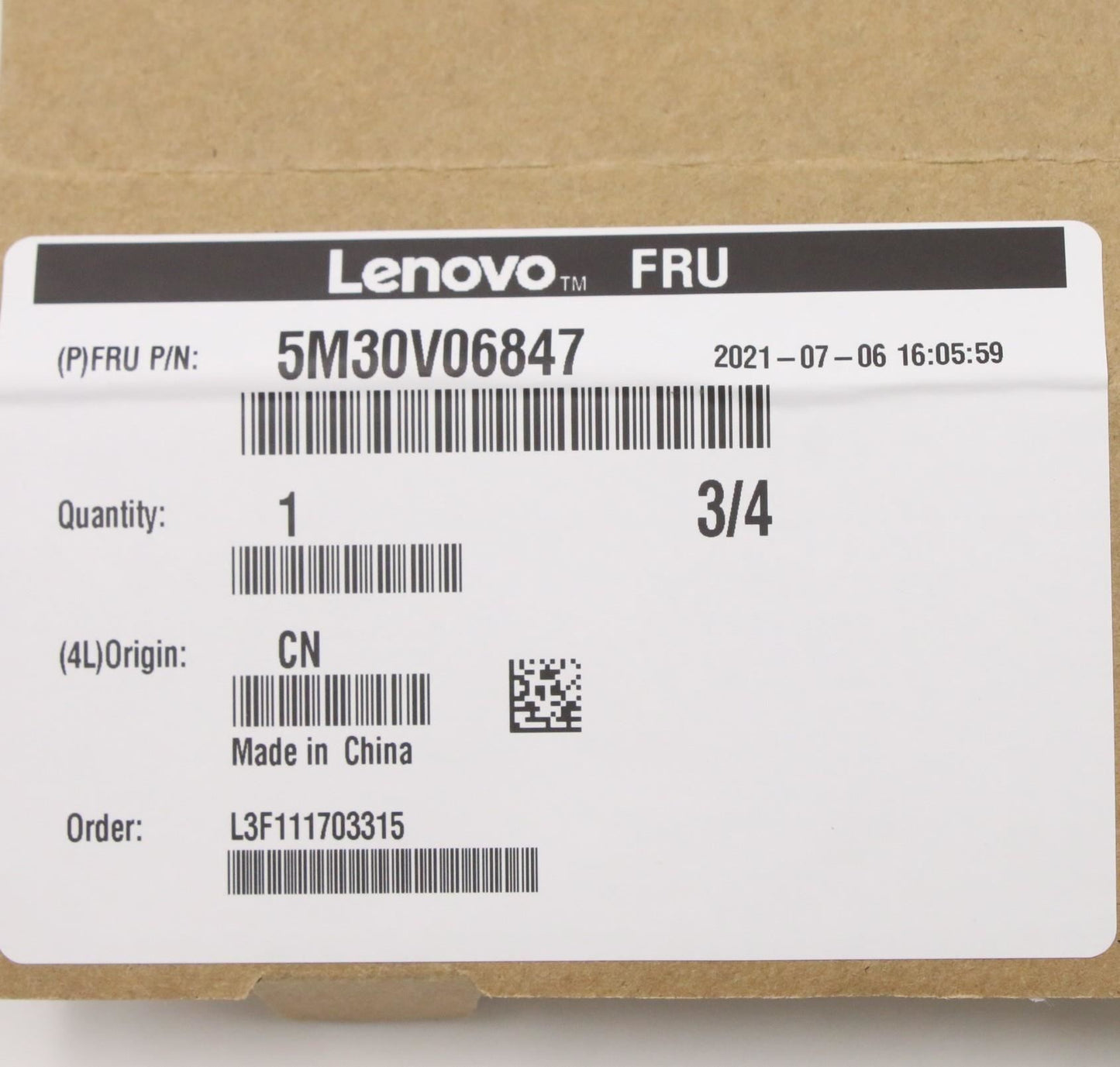 Lenovo MEMORY ECC UDIMM,32GB,DDR4,3200,Micron 5M30V06847