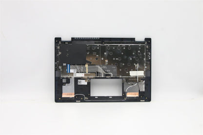 Lenovo IdeaPad 5-14ALC05 Palmrest Cover Keyboard Belgian Blue 5CB1C68141