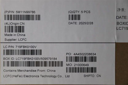 Lenovo MECH_ASM FRU KBD CCV SLV (PMX) UK BK 5M11N99787