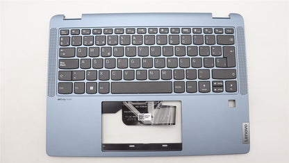 Lenovo IdeaPad 5 14ABR8 Keyboard Palmrest Top Cover Spanish Grey 5CB1K26578