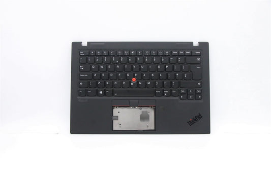 Lenovo Carbon X1 8th Keyboard Palmrest Top Cover UK Black Backlit 5M10Z27503