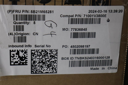 Lenovo C83DDWINR7HPTHS16G L FIR WOT RM 5B21M65281