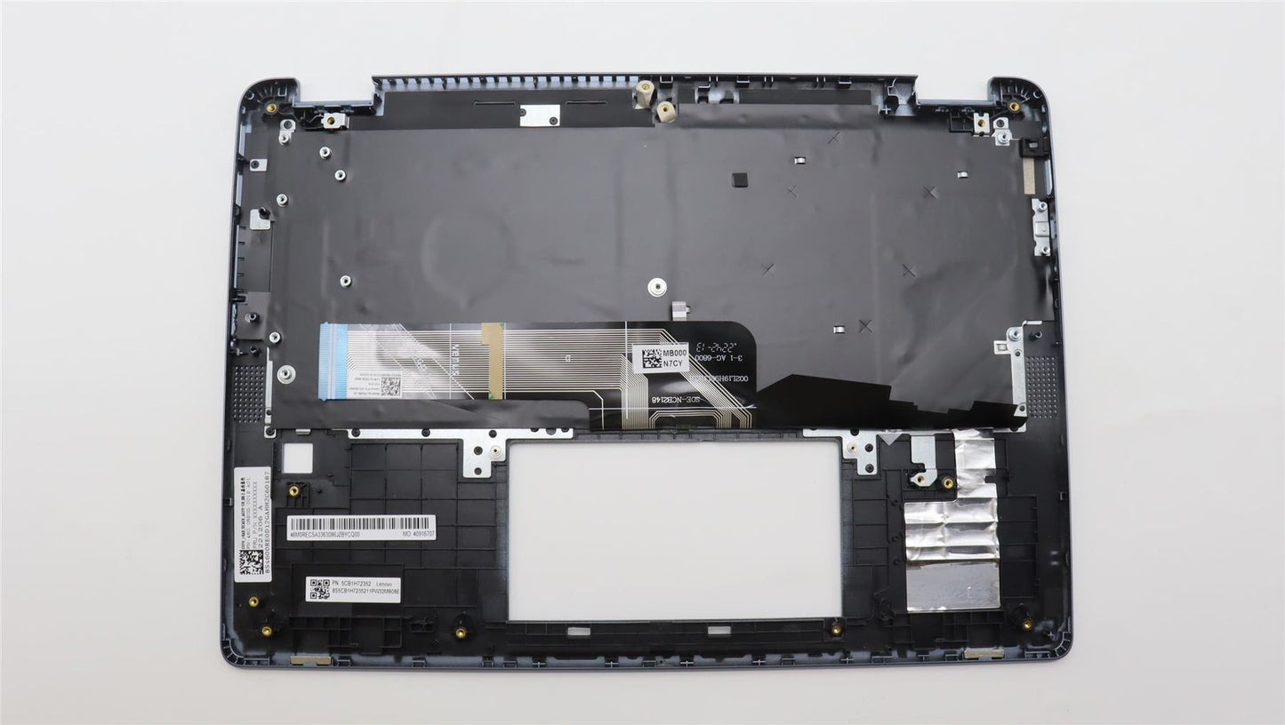 Lenovo IdeaPad 5 14ALC7 Keyboard Palmrest Top Cover UK Silver Backlit 5CB1H72352