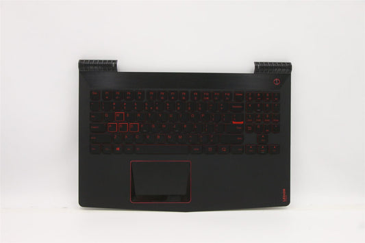 Lenovo Legion Y520-15IKBM Keyboard Palmrest Top Cover Black Backlit 5CB0P24357