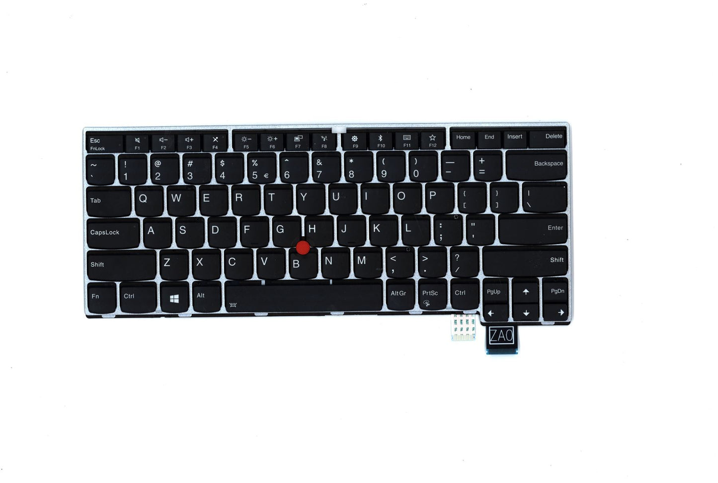 Lenovo ThinkPad 13 2 Keyboard US International Silver Backlit 01EN917