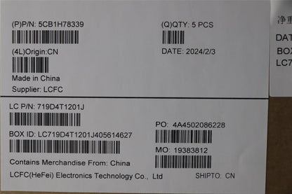 Lenovo IdeaPad 3 15IAU7 Palmrest Cover Touchpad Keyboard Hungarian 5CB1H78339