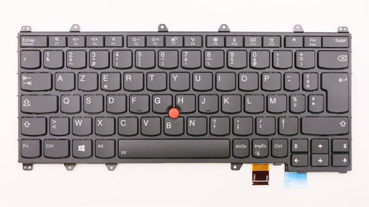 Lenovo Yoga 370 Keyboard French Black Backlit 01EN397