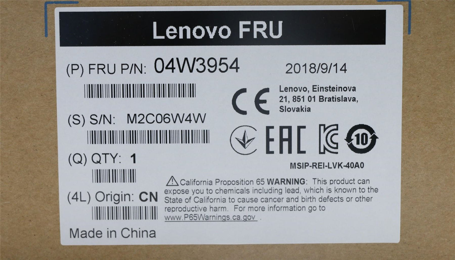 Lenovo Dock Basic Dock Docking Station Black 04W3954