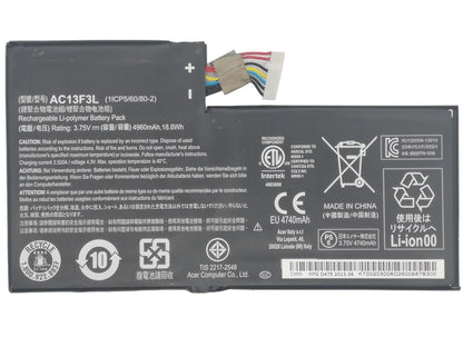 Acer Iconia A1-810 A1-811 W4-820 W4-820P W4-821 Battery 5280MAH KT.00203.004