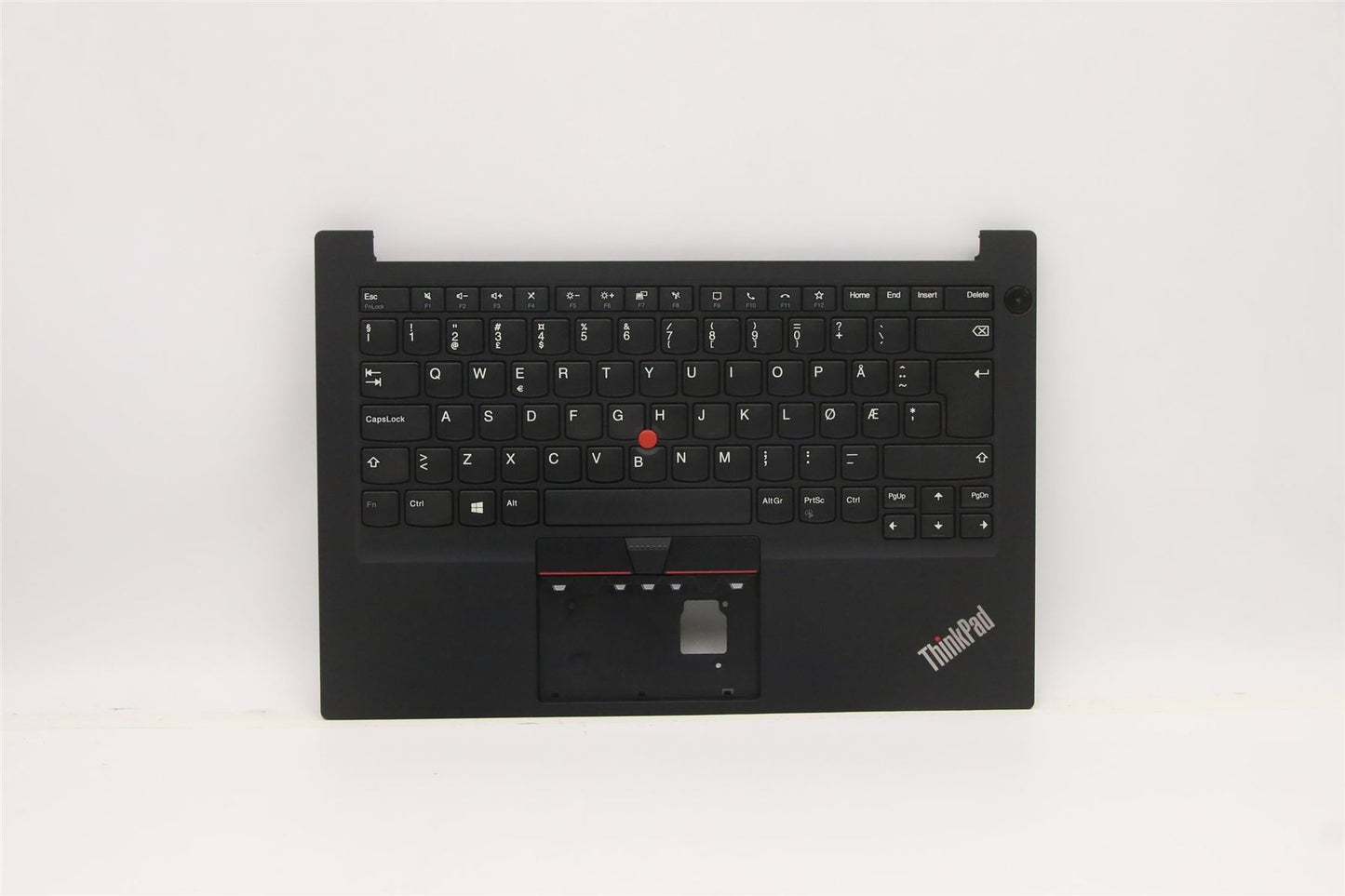 Lenovo ThinkPad E14 2 Keyboard Palmrest Top Cover Norwegian Black 5M10Z54533