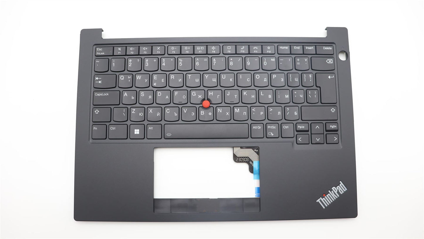Lenovo ThinkPad E14 Gen 5 Keyboard Palmrest Top Cover Bulgarian Black 5M11L92608