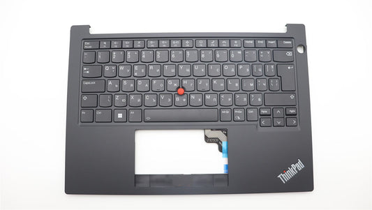 Lenovo ThinkPad E14 Gen 5 Keyboard Palmrest Top Cover Bulgarian Black 5M11L92608