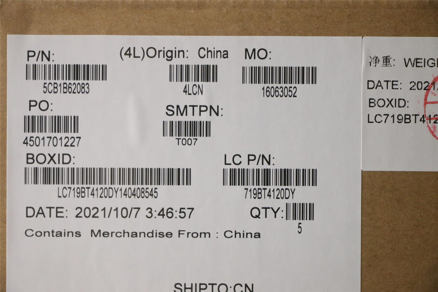 Lenovo Upper Case ASM_ITA L82H8FPABBL 5CB1B62083