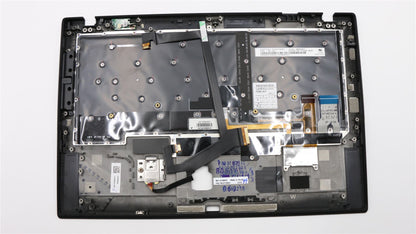 Lenovo ThinkPad X1 6th Gen Keyboard Palmrest Top Cover Japanese Black 02HL885