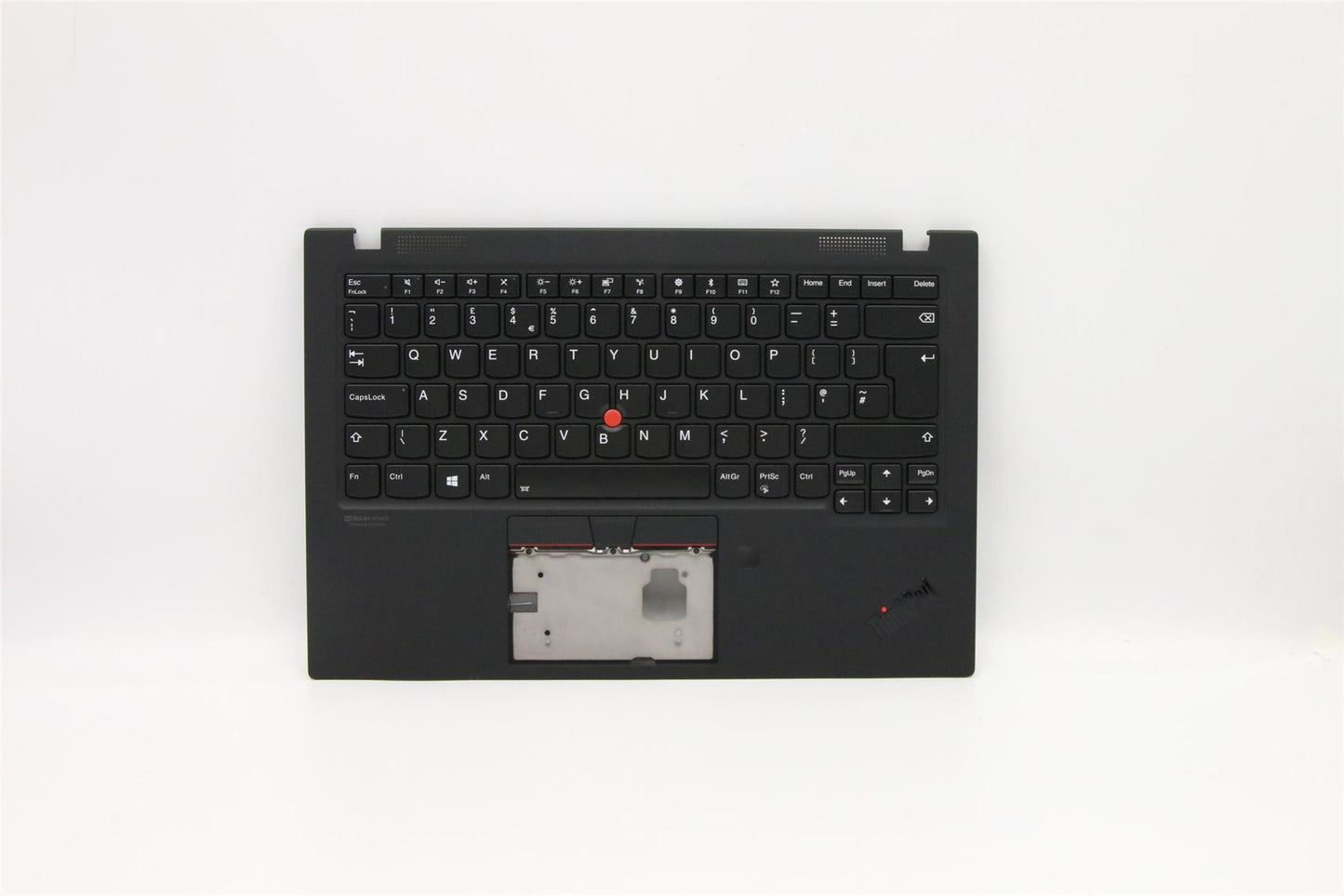 Lenovo Carbon X1 7th Keyboard Palmrest Top Cover UK Black Backlit 5M10W85909