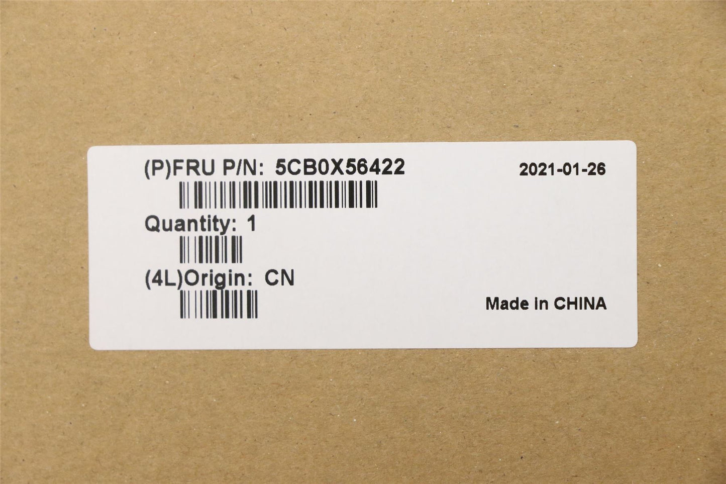 Lenovo UpperCaseASM_US INTEL81YKNBLNFPLT 5CB0X56422