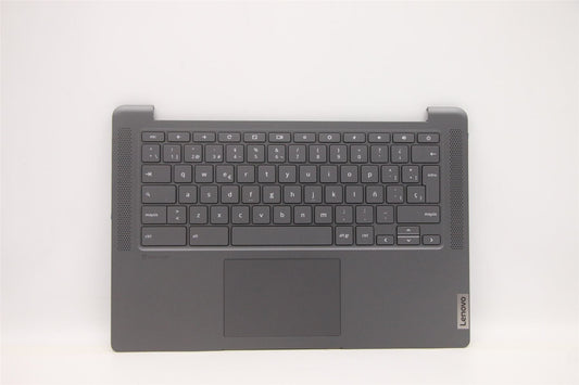Lenovo IdeaPad 5 14ITL6 Palmrest Cover Touchpad Keyboard Spanish Grey 5CB1D33483