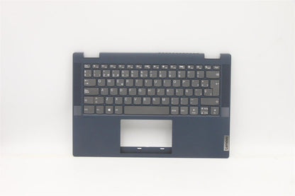 Lenovo Flex 5-14ALC05 Keyboard Palmrest Top Cover Spanish Blue 5CB1C66564