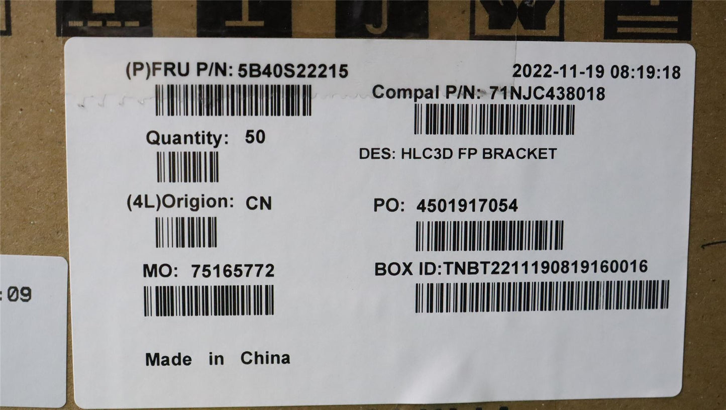 Lenovo FP Bracket C 83B2 5B40S22215