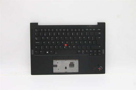 Lenovo Carbon X1 9th Keyboard Palmrest Top Cover German Black 5M11C53256