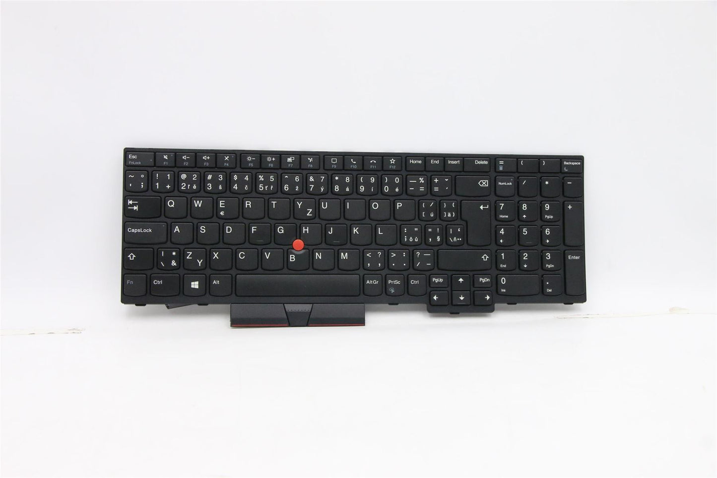 Lenovo ThinkPad P15s 1 P15s 2 T15 2 T15 Keyboard Czech Slovakian 5N20V77998