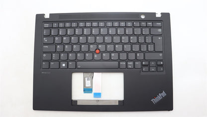 Lenovo ThinkPad T14s Gen 4 Keyboard Palmrest Top Cover Black Backlit 5M11L59431