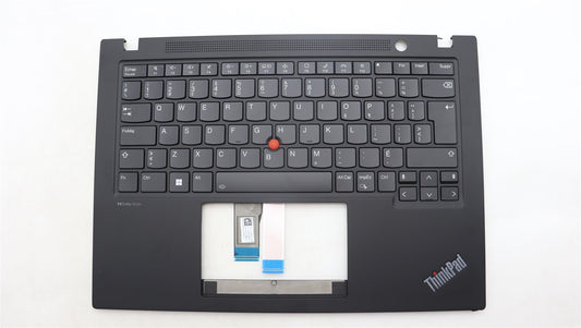 Lenovo ThinkPad T14s Gen 4 Keyboard Palmrest Top Cover Black Backlit 5M11L59431