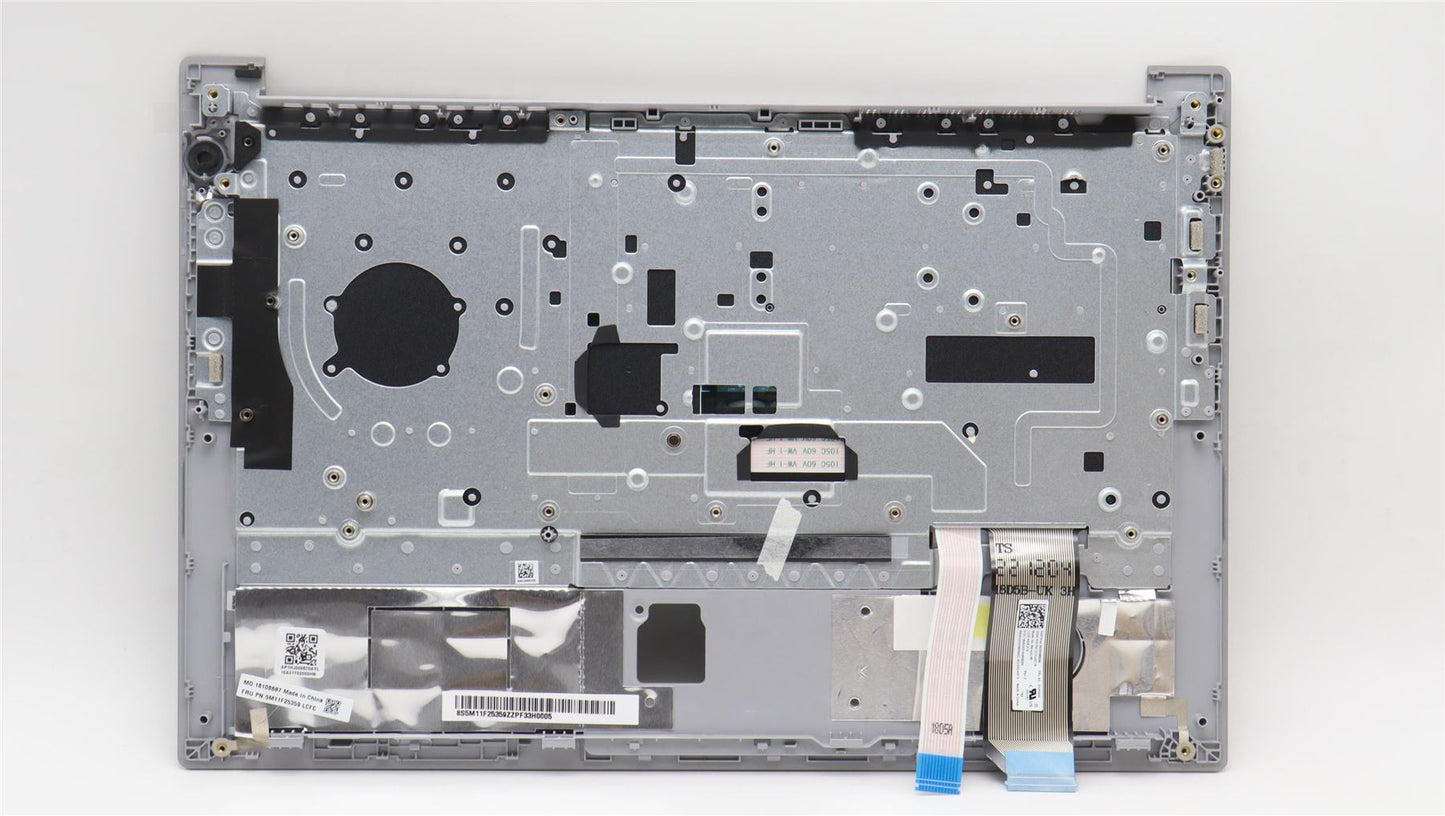 Lenovo ThinkPad E14 Gen 4 Keyboard Palmrest Top Cover Nordic Silver 5M11F25358