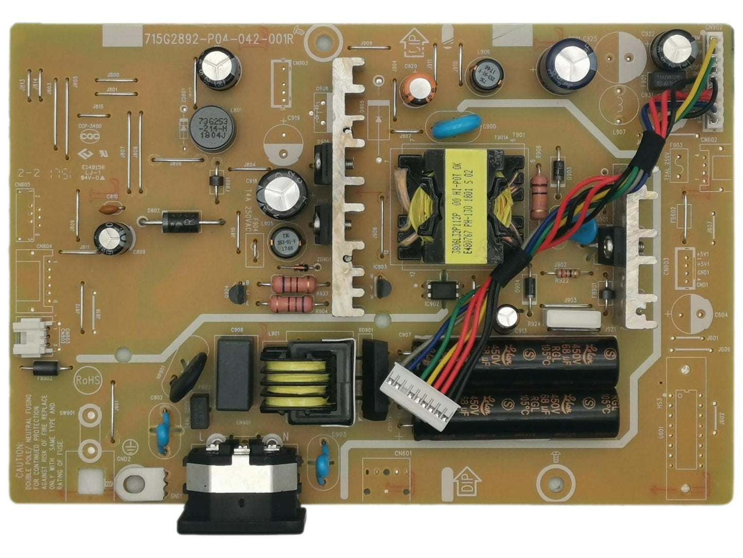 Acer Monitor K242HYL V246HYLV Power Board 55.LZ1M2.030