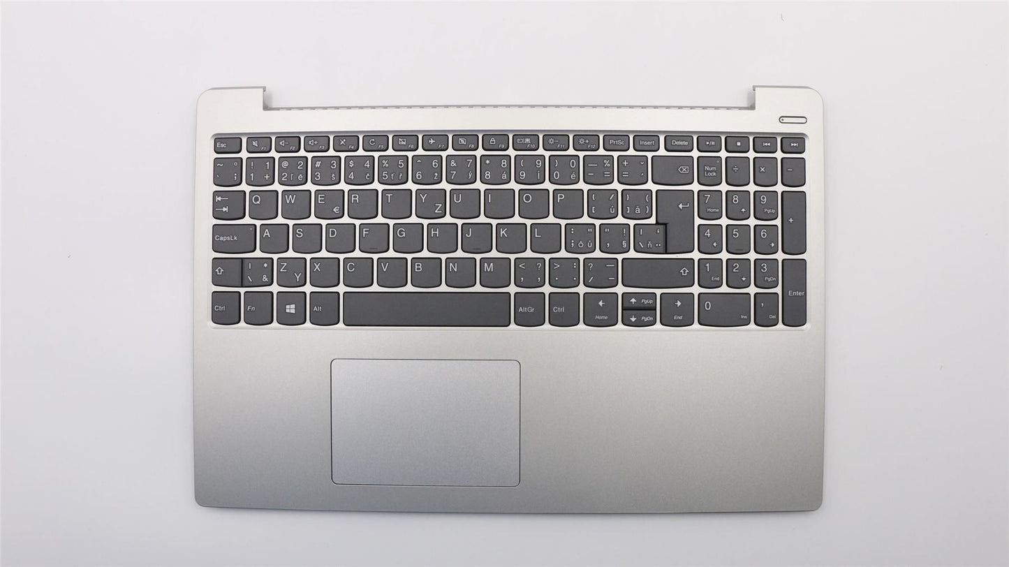 Lenovo IdeaPad 330S-15IKB Keyboard Palmrest Top Cover Czech Grey 5CB0R07329