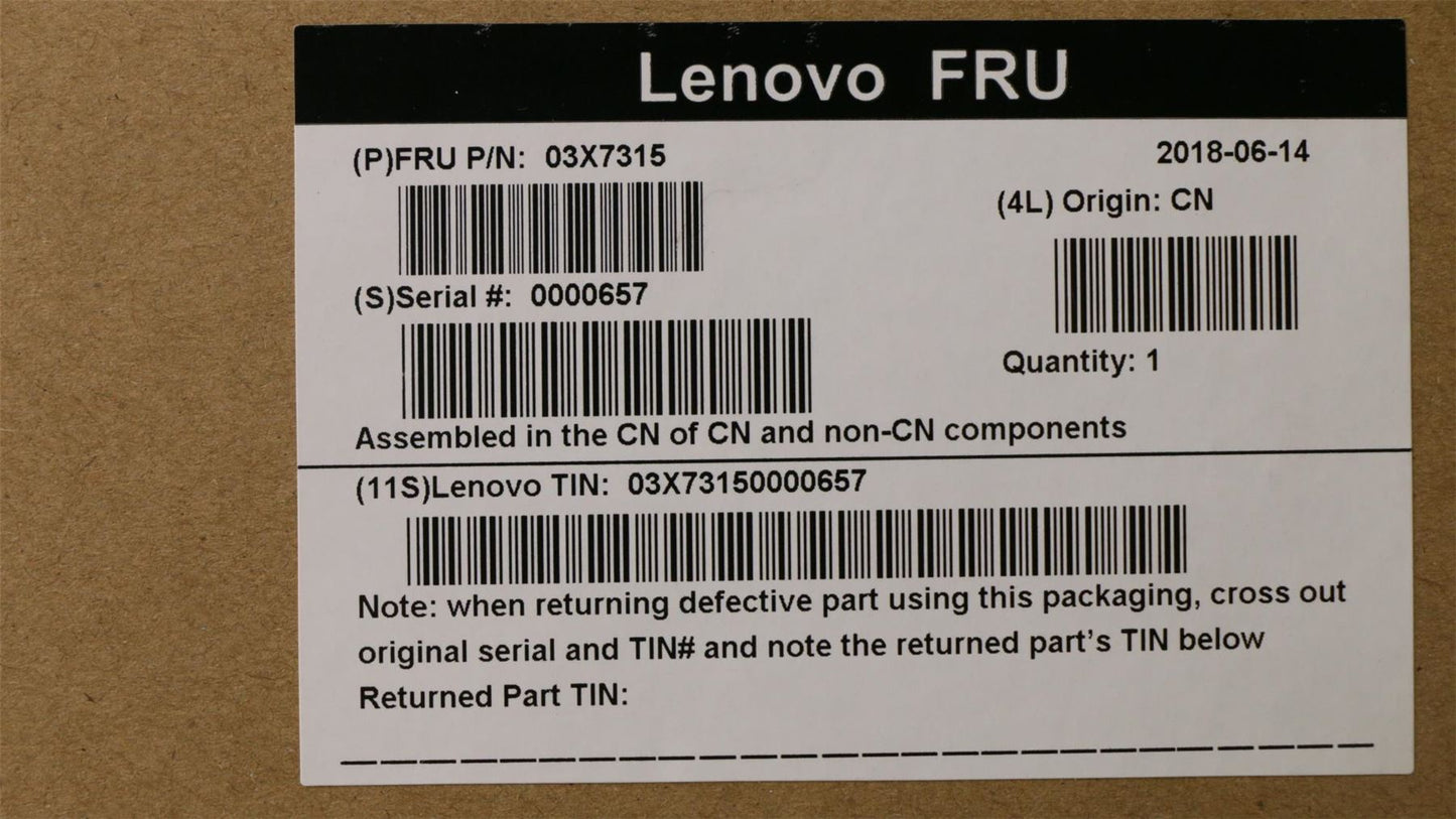 Lenovo USB Smartcard keyboard 03X7315