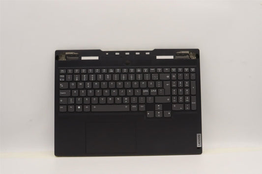 Lenovo S7 16IAH7 Palmrest Cover Touchpad Keyboard Nordic Onyx Grey 5CB1J04300