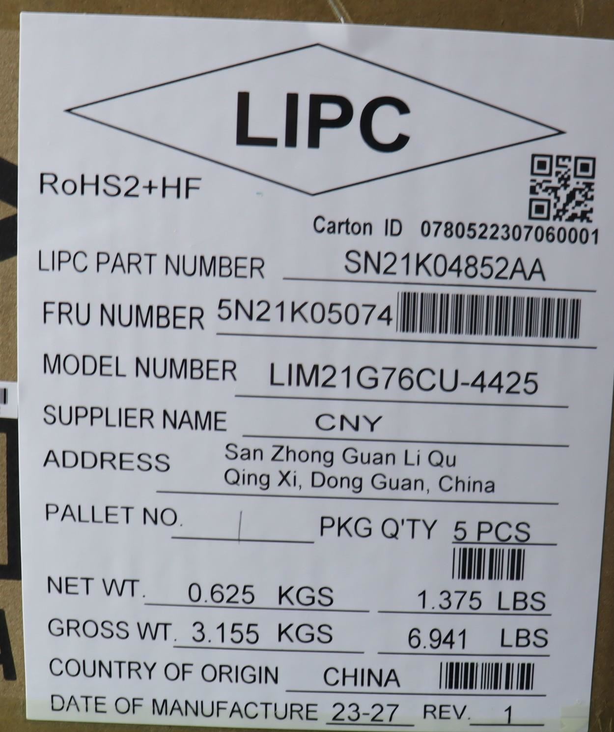 Lenovo NB_KYB CS23 NM TOP,BK-NBL,CHY,FRA/ENG 5N21K05074 5N21K05148 5N21K05222