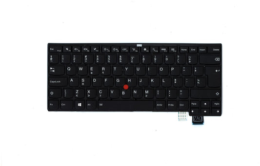 Lenovo ThinkPad T460s Keyboard Dutch Black Backlit 01YR107