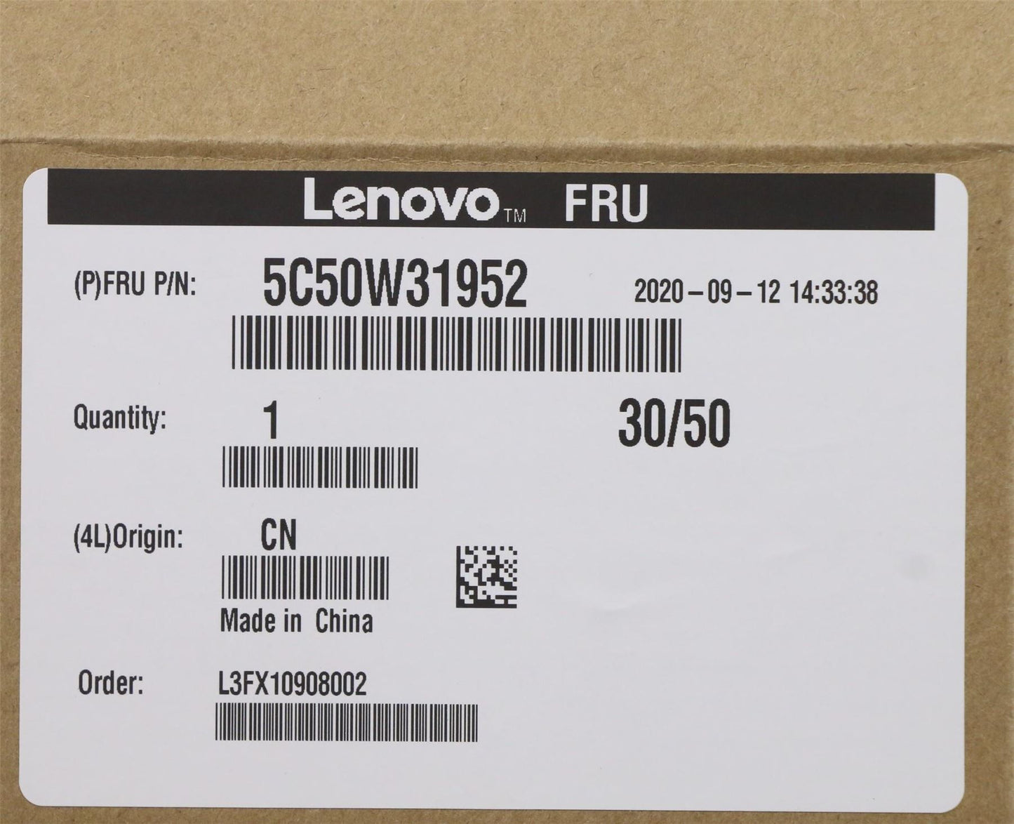 Lenovo ThinkStation P340 P350 Display Port HDMI Port Card 5C50W31952