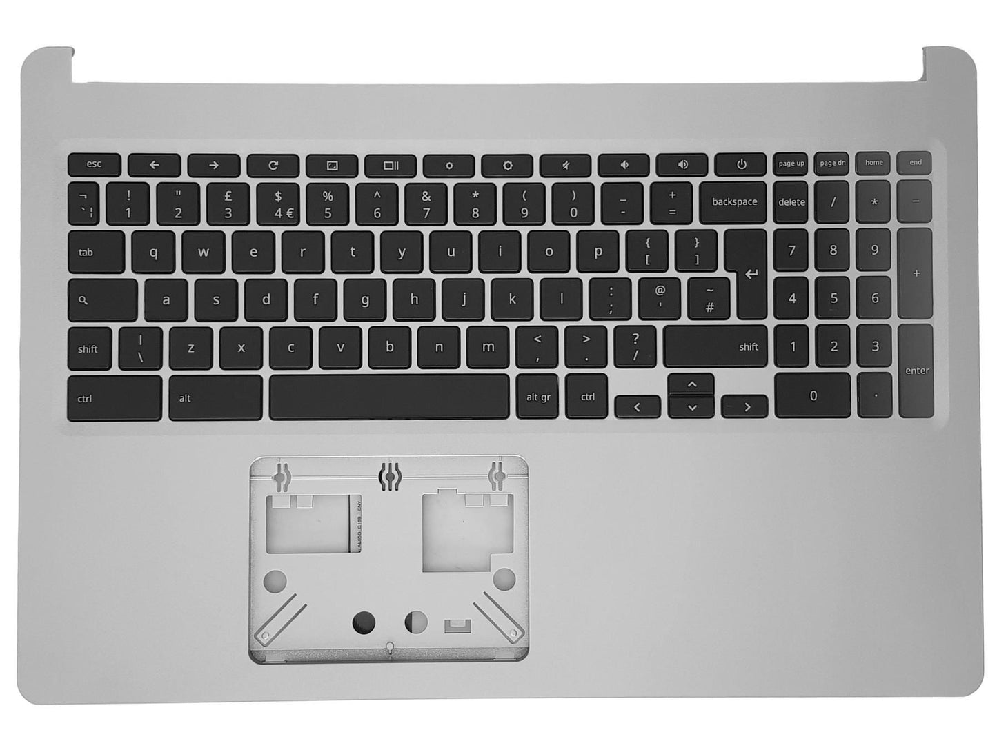 Acer Chromebook CB315-3H CB315-3HT Palmrest Cover Keyboard UK Black 6B.HKBN7.020