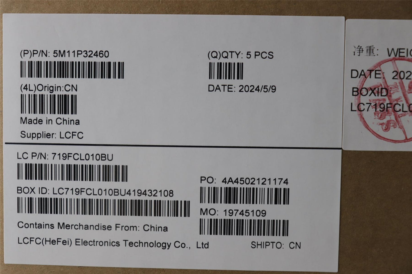 Lenovo MECH_ASM FRU TUR BL (TRI) UK BK 5M11P32462