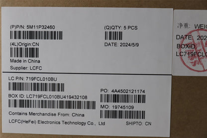 Lenovo MECH_ASM FRU TUR BL (TRI) UK BK 5M11P32462