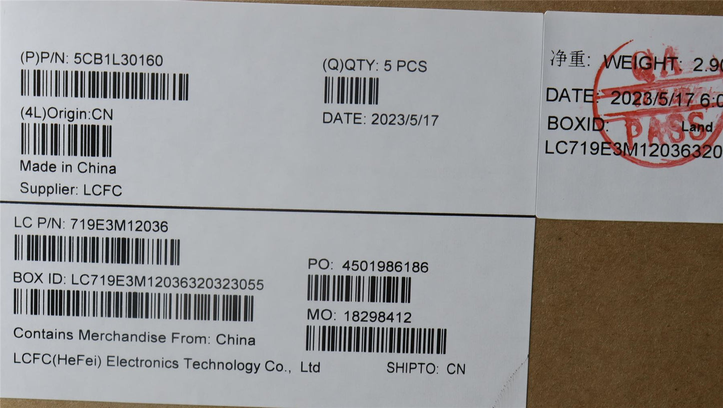Lenovo Upper Case ASM_GER L82XN NFP AB 5CB1L30160
