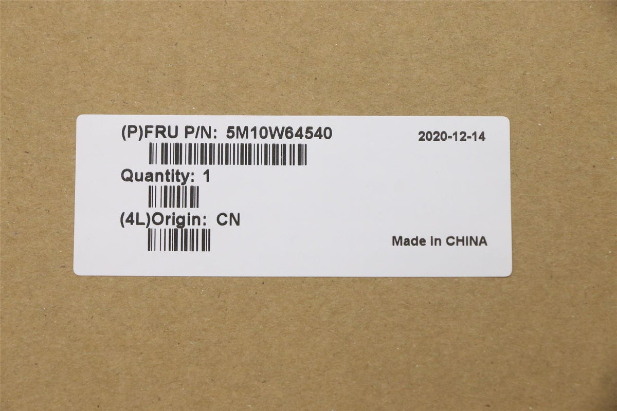 Lenovo MECH_ASM FRU ASM NBL NFPR BK US TC 5M10W64540