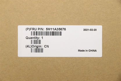Lenovo ThinkPad E15 Gen 2 Keyboard Palmrest Top Cover US Black 5M11A35675