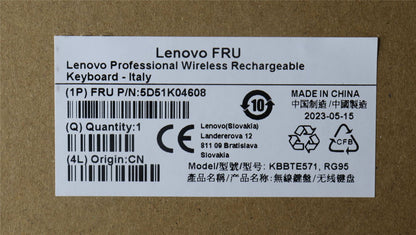 Lenovo Slim KB II-Italy 5D51K04608