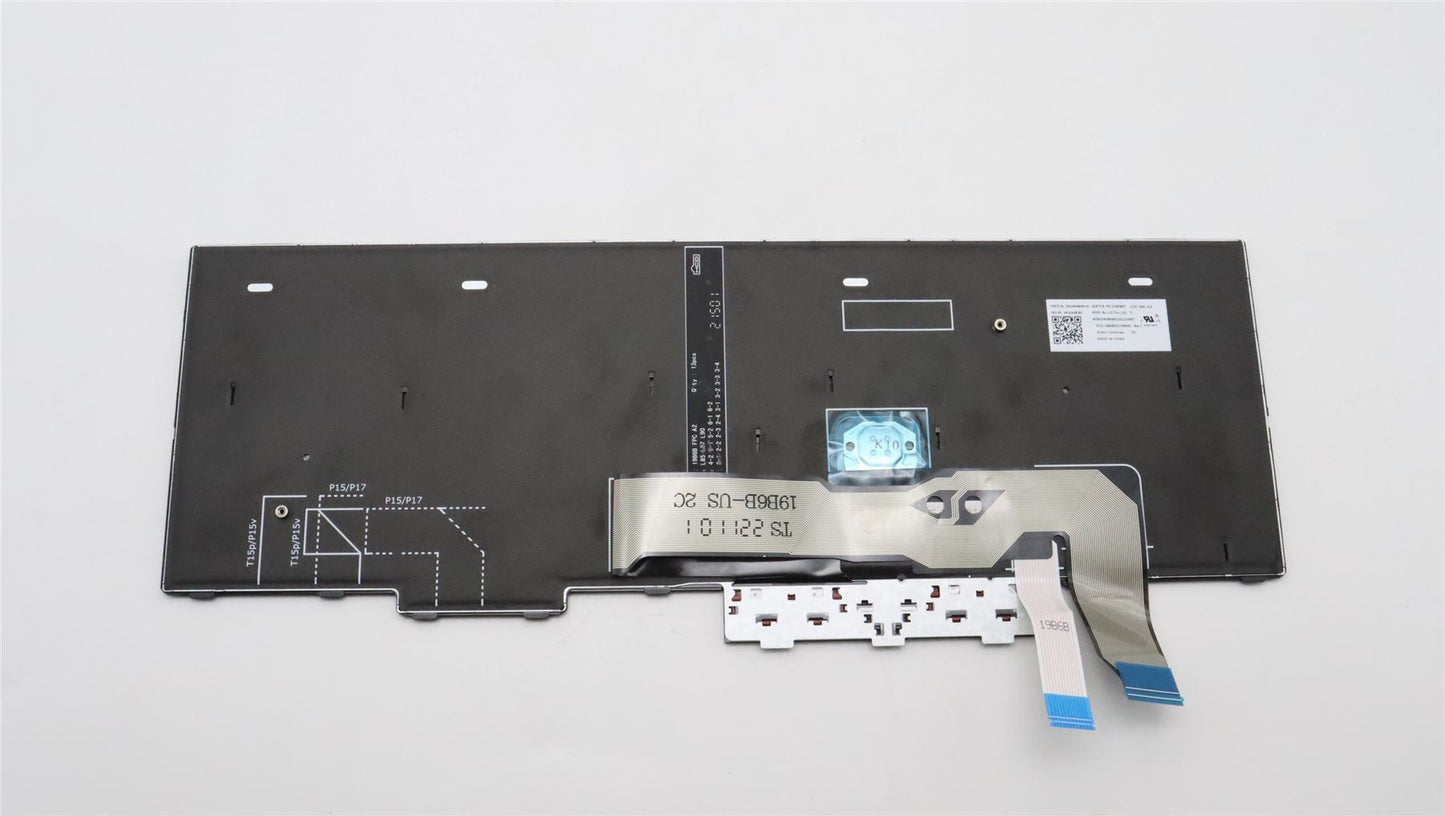 Lenovo ThinkPad L15 2 L15 Keyboard Thai Black Backlit 5N20W68282