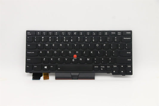 Lenovo ThinkPad L13 2 X13 Keyboard US Europe Black Backlit 5N20V43062