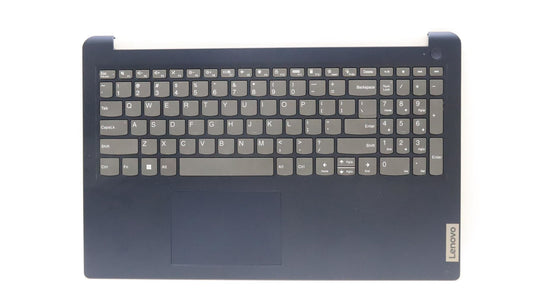 Lenovo IdeaPad 1 15AMN7 Keyboard Palmrest Top Cover US Blue 5CB1J60127