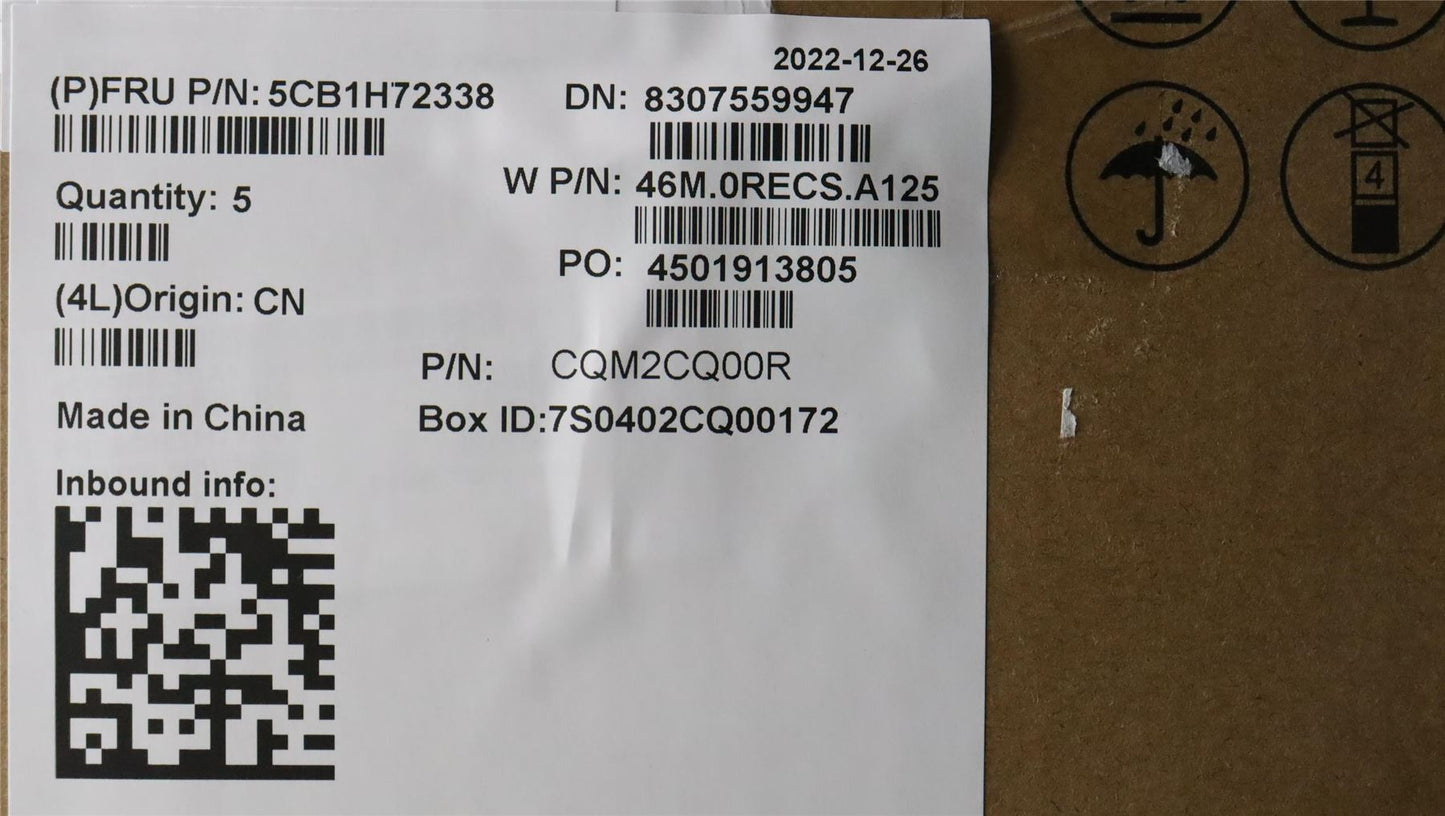 Lenovo Upper Case ASM_NORDIC W 82R9 CG 5CB1H72338